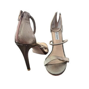 Steve Madden Clay Open Toe Strappy Heels Sandal Size 8M
